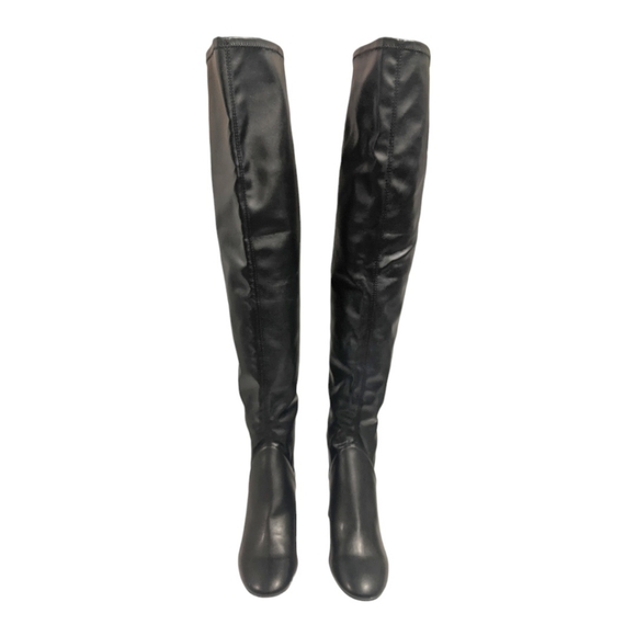 Zara Over The Knee Black Boots, 6.5 (37) - Picture 5 of 7